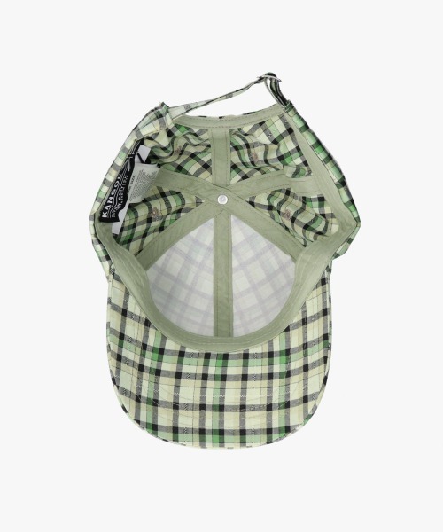 KANGOL(カンゴール)の「KANGOL CLUB PLAID BASEBALL / カンゴール(キャップ・レディース・イエロー/グリーン/グレー・ONE SIZE)」の12枚目の写真