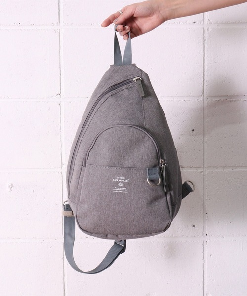 anello（アネロ）の「(LF)【anello】4ポケット 撥水加工 クロス ボディバッグ（ボディバッグ/ウエストポーチ・レディース・ブラック/ネイビー/ライトグレー・ONE SIZE）」の10枚目の写真