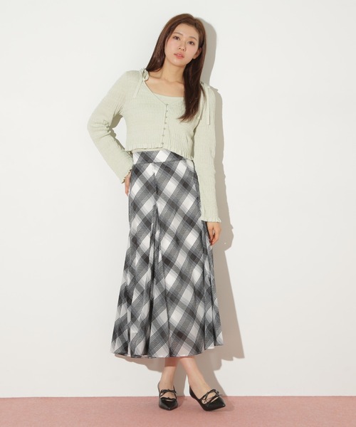 JILL by JILL STUART(ジルバイジルスチュアート)の「シャーリングニットアンサンブル(ニット/セーター・レディース・ミント/ラベンダー/ホワイト系その他・FREE)」の20枚目の写真