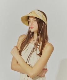 Chapeau d' O(�V���|�[�h�I�[)��Chapeau d' O  Front Ribbon MUGI Visor / �V���|�[�h�I�[(�T���o�C�U�[)