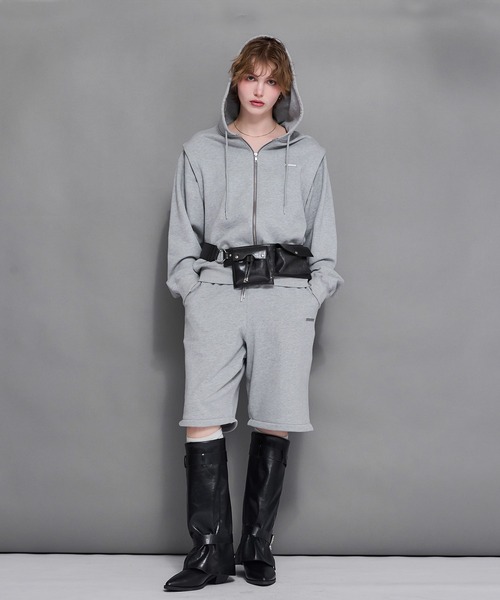 ACLENT（アクレント）の「2WAYルーズスウェットパンツ（スウェット
