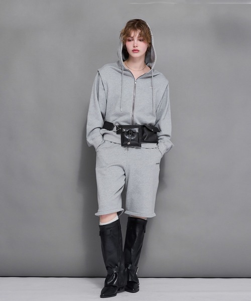 ACLENT（アクレント）の「2WAYルーズスウェットパンツ（スウェット