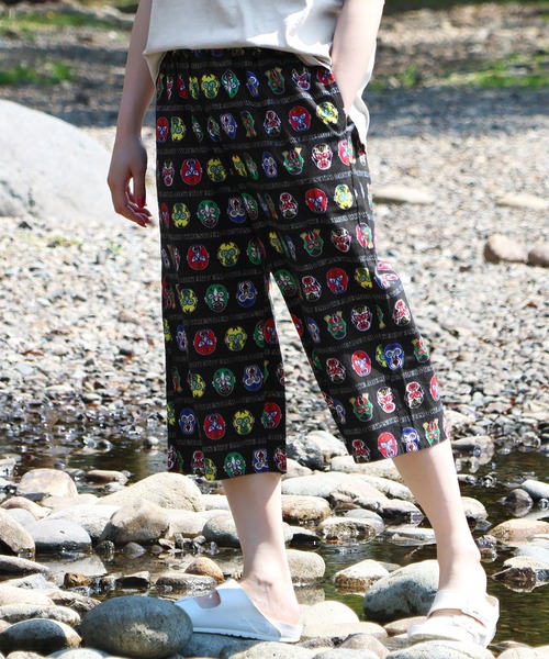 KRIFF MAYER Lady's Collection（クリフメイヤーレディースコレクション）の「【接触冷感･伸縮性･ドライタッチ】冷感ロハテコパンツ（その他パンツ・レディース・ブラック/オリーブ/オフホワイト/グレー/ブルー/ブラック系その他/チャコール/ベージュ/ネイビー/キャメル/ブラウン/カラフル・MEDIUM/LARGE）」の4枚目の写真