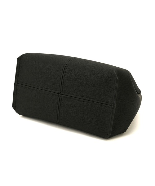 VIS（ビス）の「【復刻/WEB限定】【軽量】フロント金具エアリーソフトバッグ（ハンドバッグ・レディース・ブラック/キナリ/ベージュ/ベージュ系その他・FREE）」の21枚目の写真