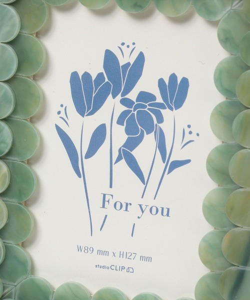 studio CLIP（スタディオクリップ）の「アクリルL版フォトフレーム（フォトフレーム・レディース・ブルー/グリーン/ブラウン・FREE）」の13枚目の写真