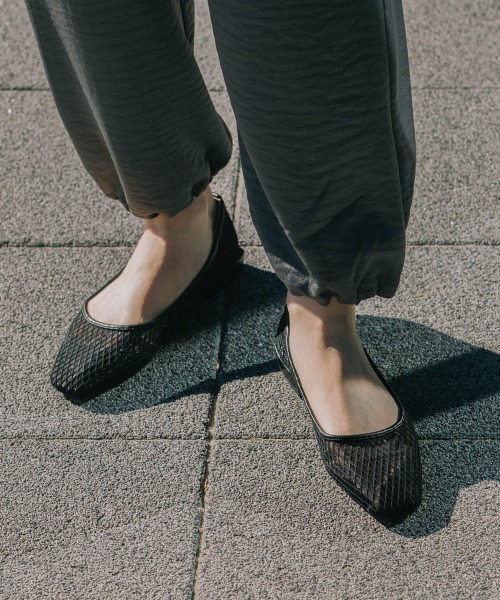 Bou Jeloud（ブージュルード）の「メッシュパンプス（パンプス・レディース・ベージュ/ブラック・M/L）」の10枚目の写真