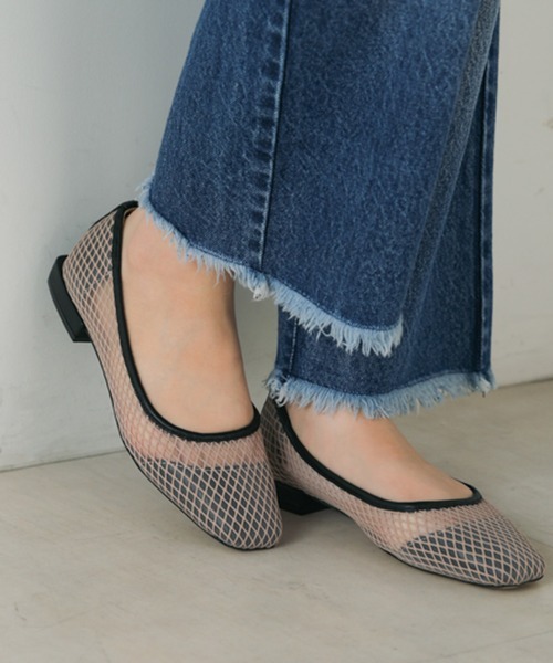 Bou Jeloud（ブージュルード）の「メッシュパンプス（パンプス・レディース・ベージュ/ブラック・M/L）」の14枚目の写真