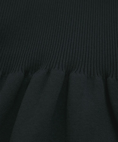 VIS(ビス)の「【前後2WAY】ペプラムカーディガン【アンチピリング】(カーディガン/ボレロ・レディース・ホワイト/ブラック/サックスブルー・FREE)」の17枚目の写真