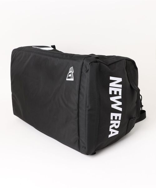 NEW ERA(ニューエラ)の「【NEW ERA/ニューエラ】CLUB DUFFLE BAG(ボストンバッグ・メンズ・ブラック/ブラック×ホワイト・FREE)」の7枚目の写真