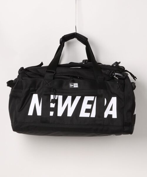 NEW ERA(ニューエラ)の「【NEW ERA/ニューエラ】CLUB DUFFLE BAG(ボストンバッグ・メンズ・ブラック/ブラック×ホワイト・FREE)」の11枚目の写真