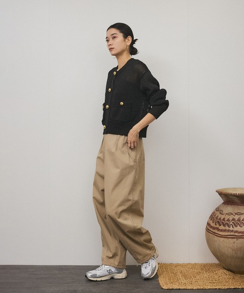 WEB限定】2WAYミリタリータックカーゴパンツ［コットンブレンド