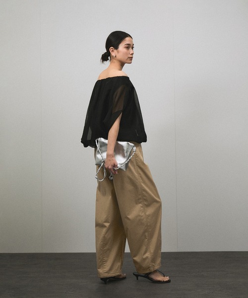 WEB限定】2WAYミリタリータックカーゴパンツ［コットンブレンド