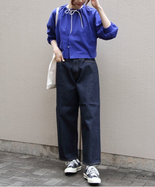 LE GLAZIK(ルグラジック)の「LE GLAZIK/ル グラジック クルーネックカーディガン CREW NECK CARDIGAN LG-C0457 DCT(カーディガン/ボレロ・レディース・ダークネイビー/ブルー・36)」の9枚目の写真