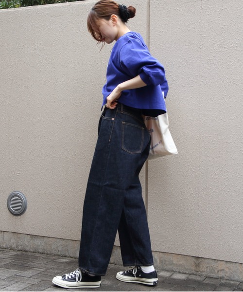 LE GLAZIK(ルグラジック)の「LE GLAZIK/ル グラジック クルーネックカーディガン CREW NECK CARDIGAN LG-C0457 DCT(カーディガン/ボレロ・レディース・ダークネイビー/ブルー・36)」の11枚目の写真
