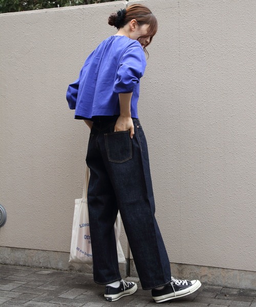 LE GLAZIK(ルグラジック)の「LE GLAZIK/ル グラジック クルーネックカーディガン CREW NECK CARDIGAN LG-C0457 DCT(カーディガン/ボレロ・レディース・ダークネイビー/ブルー・36)」の13枚目の写真