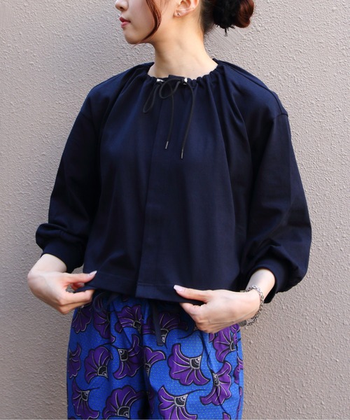 LE GLAZIK(ルグラジック)の「LE GLAZIK/ル グラジック クルーネックカーディガン CREW NECK CARDIGAN LG-C0457 DCT(カーディガン/ボレロ・レディース・ダークネイビー/ブルー・36)」の17枚目の写真