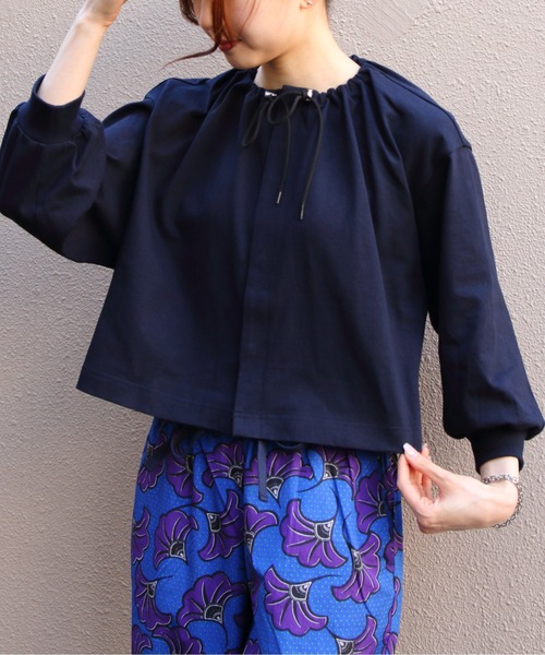 LE GLAZIK(ルグラジック)の「LE GLAZIK/ル グラジック クルーネックカーディガン CREW NECK CARDIGAN LG-C0457 DCT(カーディガン/ボレロ・レディース・ダークネイビー/ブルー・36)」の18枚目の写真