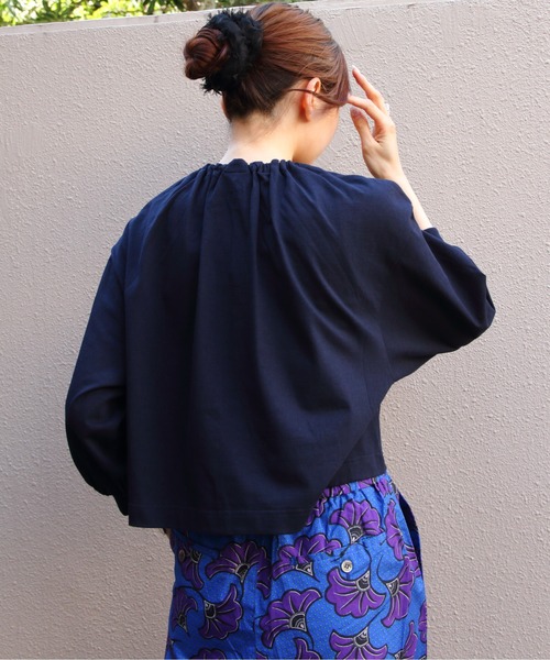 LE GLAZIK(ルグラジック)の「LE GLAZIK/ル グラジック クルーネックカーディガン CREW NECK CARDIGAN LG-C0457 DCT(カーディガン/ボレロ・レディース・ダークネイビー/ブルー・36)」の20枚目の写真