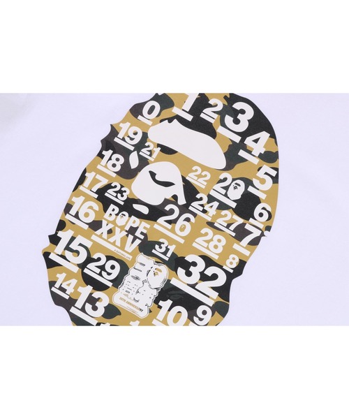 【A BATHING APE】2色展開 32ND ANNIV. APE HEAD TEE 要在庫確認 A BATHING APE 32ND ANNIV. BIG APE HEAD TEE – eu.bape.com