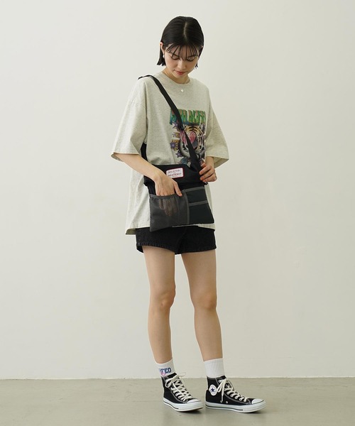 MILKFED.(ミルクフェド)の「MULTI COLOR SHOULDER BAG(ショルダーバッグ・レディース・オリーブ/ブラック/ブルー・ONE SIZE)」の7枚目の写真