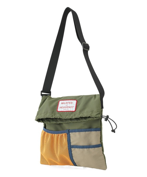 MILKFED.(ミルクフェド)の「MULTI COLOR SHOULDER BAG(ショルダーバッグ・レディース・オリーブ/ブラック/ブルー・ONE SIZE)」の9枚目の写真