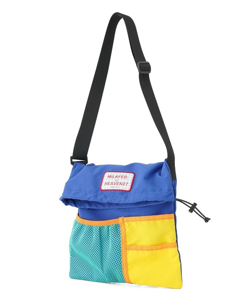MILKFED.(ミルクフェド)の「MULTI COLOR SHOULDER BAG(ショルダーバッグ・レディース・オリーブ/ブラック/ブルー・ONE SIZE)」の11枚目の写真
