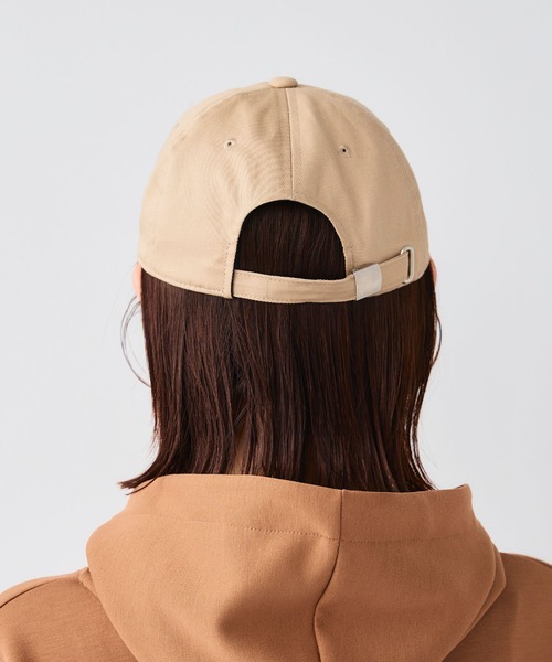 CROSS FUNCTION（クロスファンクション）の「《UPF50+》エブ楽 ツイルリボンキャップ【CF/クロスファンクション】（キャップ・レディース・ネイビー/ベージュ/ブラック・M/57.5cm）」の14枚目の写真