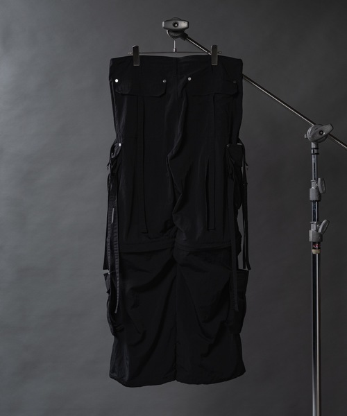 TECHNO PANTS/テクノパンツ UK LABEL】 Techno pants military テクノパンツ ブラック