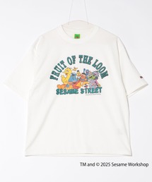 【FRUIT OF THE LOOM】SESAME STREET×FTL イラストTシャツ A/セサミストリート コラボ
