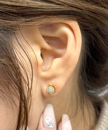 Flowering（フラワーリング）の「【MAGUFIT】ラウンドパヴェ/スター/マグネットイヤリング（イヤリング）」