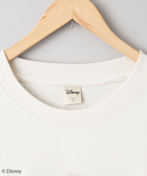 MICKEY MOUSE（ミッキーマウス）の「MICKEY（ミッキー）/ヴィンテージライクTシャツ（Tシャツ/カットソー・メンズ・その他2/その他1/ダークグレー/オフホワイト・S/M/L/XL）」の19枚目の写真