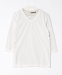 【RS】アンサンブルVネック7分袖Tシャツ