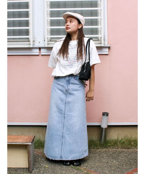 Ungrid（アングリッド）の「リネン混ハンチング（ハンチング/ベレー帽・レディース・オフホワイト/ブラック・FREE）」の12枚目の写真