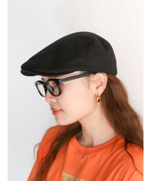 Ungrid（アングリッド）の「リネン混ハンチング（ハンチング/ベレー帽・レディース・オフホワイト/ブラック・FREE）」の13枚目の写真