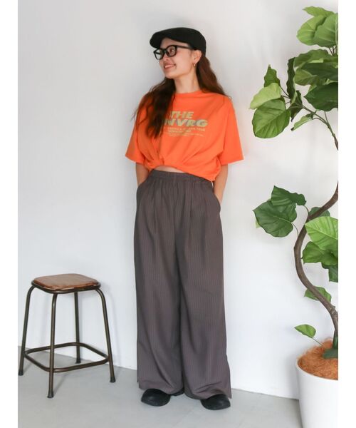 Ungrid（アングリッド）の「リネン混ハンチング（ハンチング/ベレー帽・レディース・オフホワイト/ブラック・FREE）」の14枚目の写真