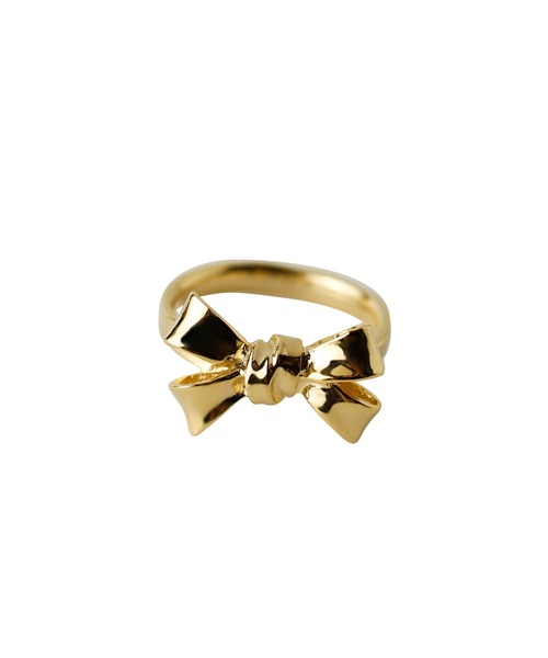 LOVE BY e.m. （ラブバイイーエム）の「プチリボンピンキー/25SS/レディース（リング・メンズ・シルバー/ゴールド/ブラック・3/5）」の3枚目の写真