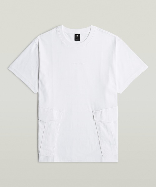 セール】ROVIC LOOSE T-SHIRT/フロントポケットオーバーサイズ