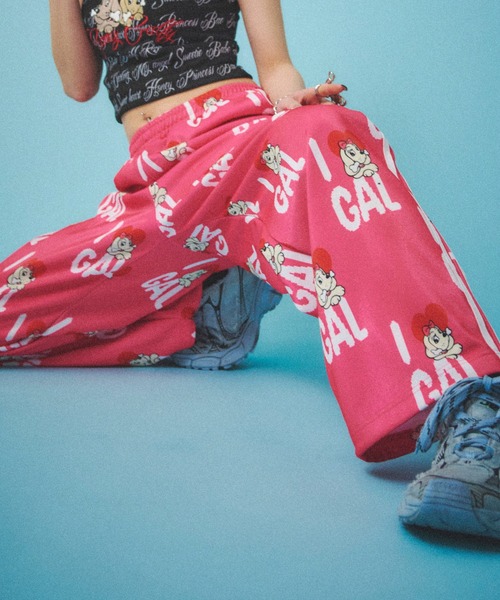 GALFY-I LOVE GALジャージパンツ – JACKROSE