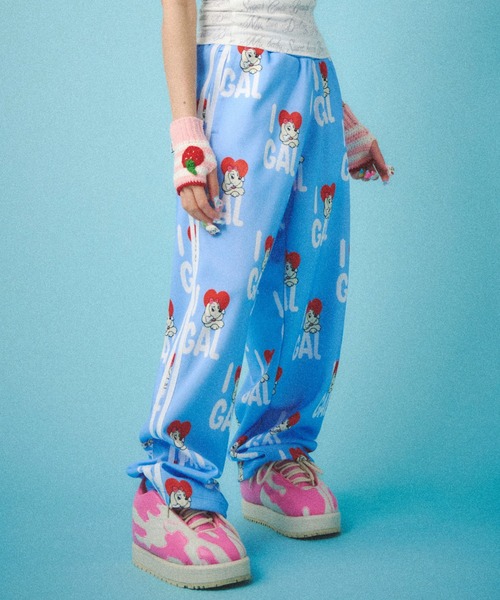 GALFY パンツ 「GALFY」I LOVE GALジャージパンツ レディース