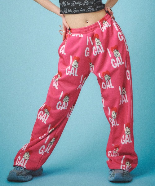 GALFY I LOVE GALジャージパンツ GALFY-I LOVE GALジャージパンツ（その他パンツ）｜GALFY