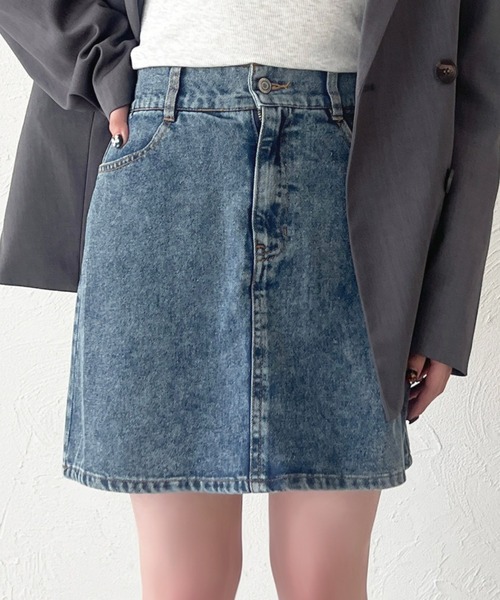LGB デニムミニスカート 27 6色展開】デニムミニスカート（デニムスカート）｜apres jour