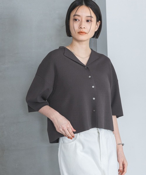 カーディガン 「UVカット・接触冷感 WEB限定」カイキンショートニットカーディガン レディース UVカット・接触冷感 WEB限定】カイキンショートニット