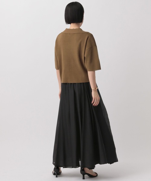 A part by（アパートバイ）の「【UVカット・接触冷感 WEB限定】カイキンショートニットカーディガン（カーディガン/ボレロ・レディース・ライトグリーン/アイボリー/チャコールグレー/ライトブラウン・FREE）」の14枚目の写真