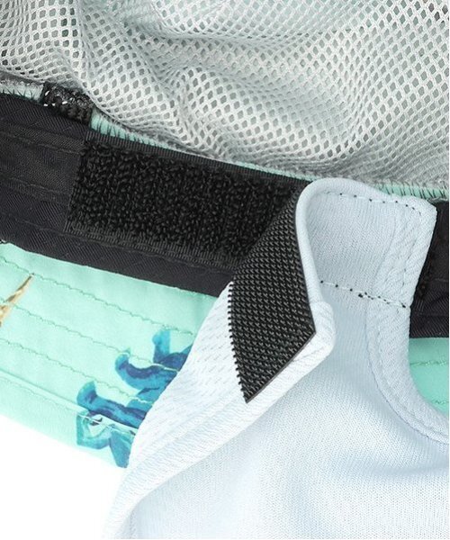 kladskap（クレードスコープ）の「総柄アウトドアハット（キャップ・キッズ・エメラルド/ベージュ・L(54-56cm)/51-53cm/S(48-50cm)）」の18枚目の写真