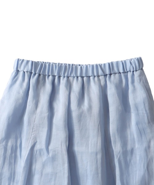DRESSLAVE(ドレスレイブ)の「sheer linen winkle skirt(シアーリネンウィンクルスカート)(スカート・レディース・ベージュ/ブルー・38)」の14枚目の写真