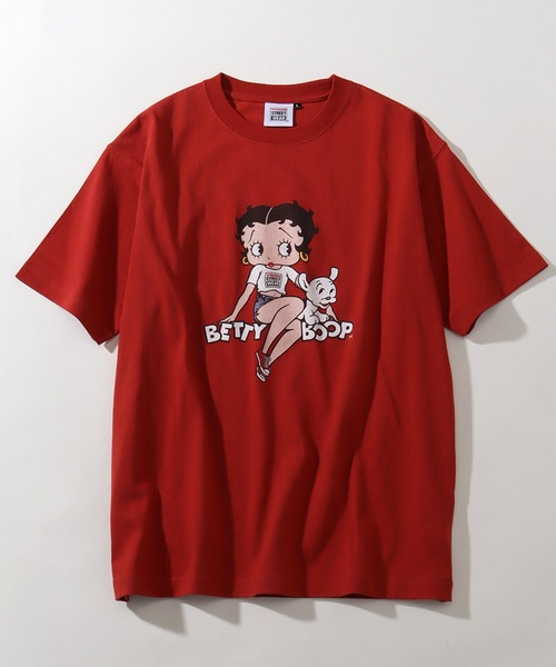 VISION STREET WEAR(ヴィジョンストリートウェア)の「【VISION STREET WEAR/ヴィジョンストリートウェア】×【BETTY BOOP/べティブ-プ】グラフィックプリント 半袖Tシャツ(Tシャツ/カットソー・メンズ・チャコール/ブラック系1/ホワイト系2/レッド系1/ホワイト系1/ホワイト系3・S/LL/L/M)」の11枚目の写真