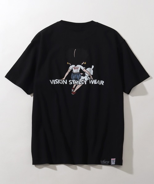 VISION STREET WEAR(ヴィジョンストリートウェア)の「【VISION STREET WEAR/ヴィジョンストリートウェア】×【BETTY BOOP/べティブ-プ】グラフィックプリント 半袖Tシャツ(Tシャツ/カットソー・メンズ・チャコール/ブラック系1/ホワイト系2/レッド系1/ホワイト系1/ホワイト系3・S/LL/L/M)」の10枚目の写真