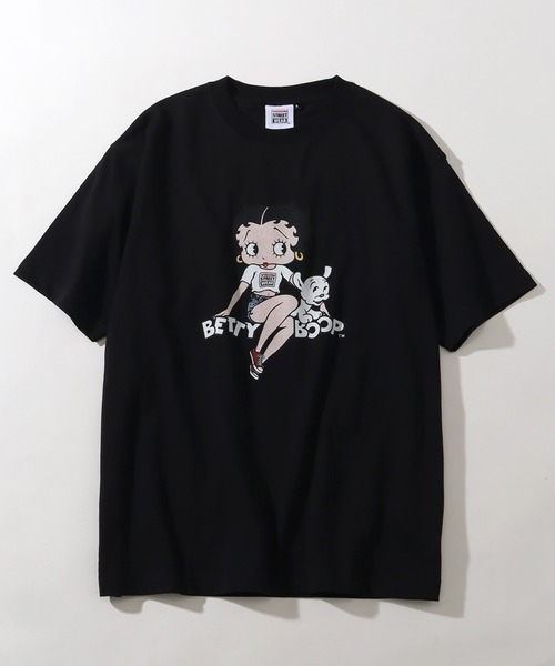 VISION STREET WEAR(ヴィジョンストリートウェア)の「【VISION STREET WEAR/ヴィジョンストリートウェア】×【BETTY BOOP/べティブ-プ】グラフィックプリント 半袖Tシャツ(Tシャツ/カットソー・メンズ・チャコール/ブラック系1/ホワイト系2/レッド系1/ホワイト系1/ホワイト系3・S/LL/L/M)」の9枚目の写真