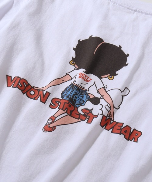 VISION STREET WEAR(ヴィジョンストリートウェア)の「【VISION STREET WEAR/ヴィジョンストリートウェア】×【BETTY BOOP/べティブ-プ】グラフィックプリント 半袖Tシャツ(Tシャツ/カットソー・メンズ・チャコール/ブラック系1/ホワイト系2/レッド系1/ホワイト系1/ホワイト系3・S/LL/L/M)」の19枚目の写真