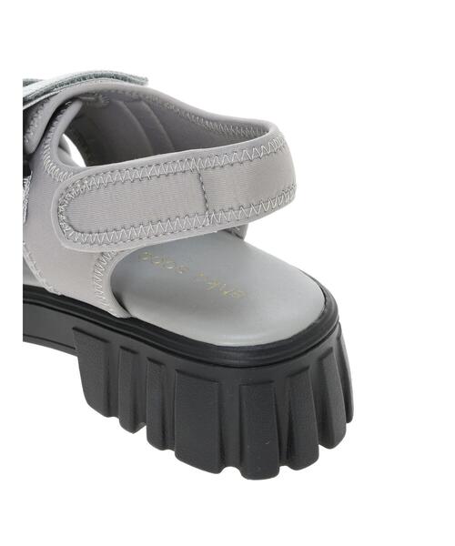 ehka sopo（エヘカソポ）の「スポーツサンダル（サンダル・レディース・グレー/オフホワイト/ブラック・L/M）」の14枚目の写真